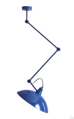 Melos taklampa i metallkobolt