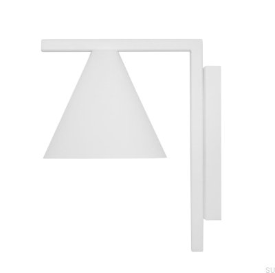 Form Metall Vägglampa Vit