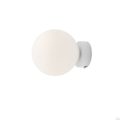 Ball S Vägglampa Metall Vit