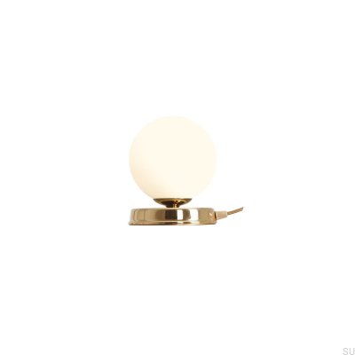 Ball S Skrivbordslampa Metall Guld
