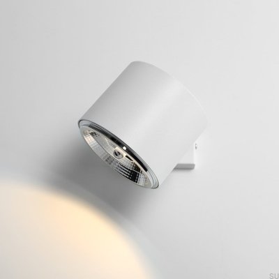 Vägglampa Bot Metall Vit