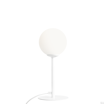Pinne skrivbordslampa metall vit