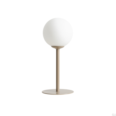 Pinne metall beige skrivbordslampa