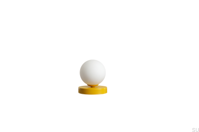 Ball S Skrivbordslampa Metall Senap