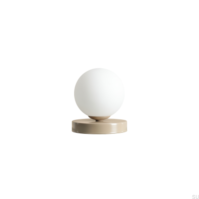 Ball S Skrivbordslampa Metall Beige