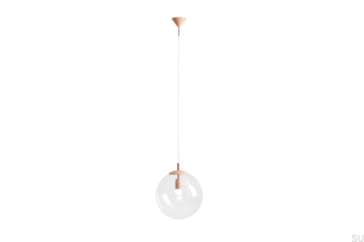 Globe metall korall hängande lampa