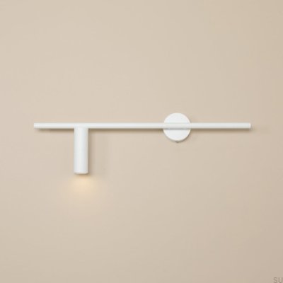 Trevo Metallvägglampa Vit (Vänster)