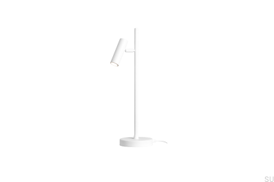 Trevo skrivbordslampa metall vit