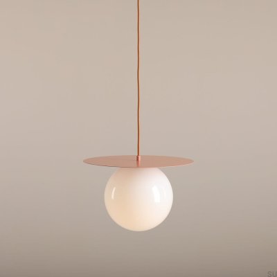 Loop L metall korall hängande lampa