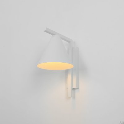 Form Metall Vägglampa Vit