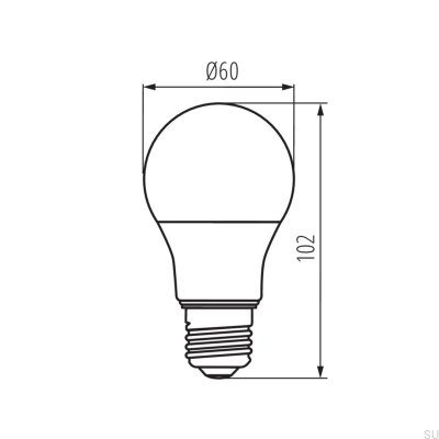 iQ LED E27-lampa