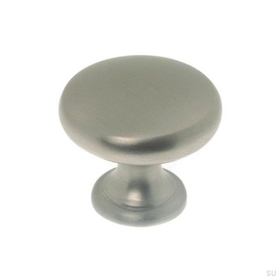 Möbelknopp 1014 Borstad nickel