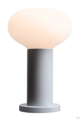 Flo S Skrivbordslampa Metall Grå