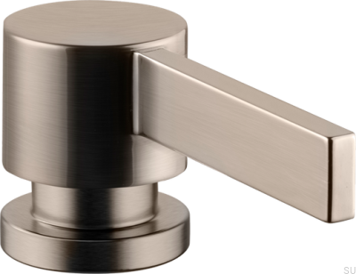 Tvålpump ARM228 Mässing Nickel Borstad