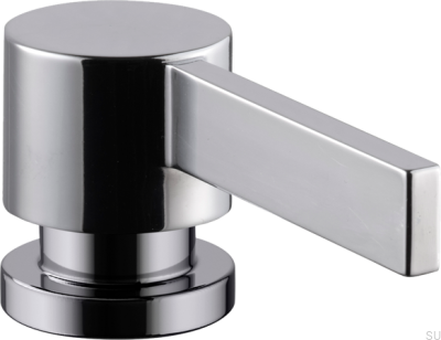 ARM228 Tvålpump i mässing, silver, krom