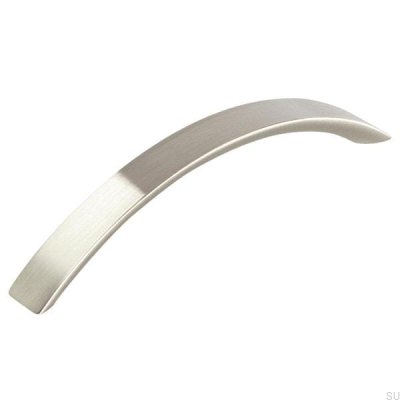 Avlångt möbelhandtag 1029 128 Borstad nickel