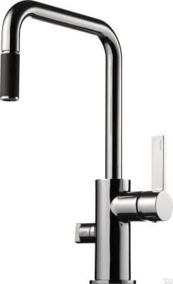 ARM587 Mässing Silver Krom Köksblandare