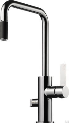 Köksblandare med diskmaskinsventil ARM887 Mässing Silver Krom