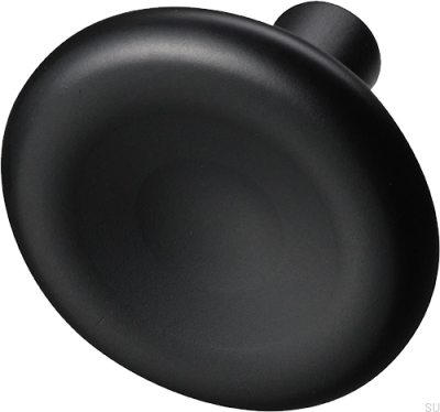 Möbelknopp Bean 37, mässing, mattsvart