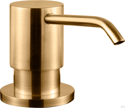 Tvålpump BI228 Mässing Honung Guld Borstad