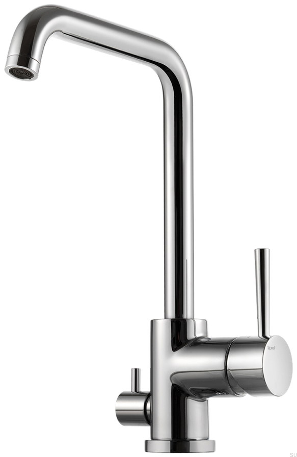 4230312--Bateria-kuchenna-z-zaworem-do-zmywarki-EVO984-Mosiężna-Srebrna-Chromowana-Tapwell-Skandynawskie-Uchwyty_1