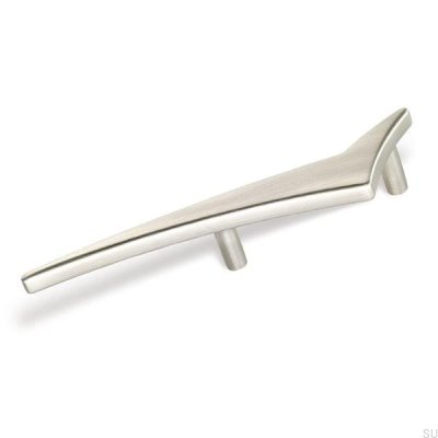 Långt möbelhandtag 1249 Borstad nickel