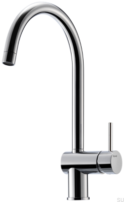 SK New 180 Köksblandare Mässing Silver Krom