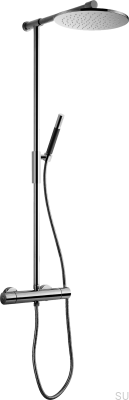 TVM300 Duschset Mässing Silver Krom