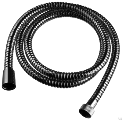 ZFLO001 Duschslang i mässing, svart krom