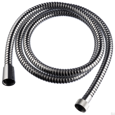ZFLO001 Duschslang i mässing, silver, krom