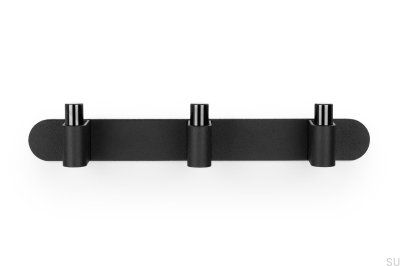 Casey Rack 340 Vägghängare Aluminium Svart Titan Polerad