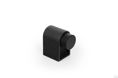 Casey 47 Golvdörrstopp Metall Svart