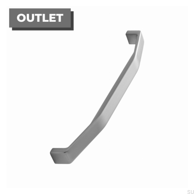 Coolt 192 metall silver långsträckt möbelhandtag