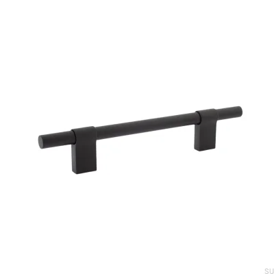 Line Big 208 Möbelhandtag Aluminium Svart