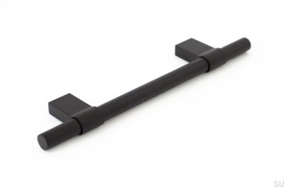 Line Big 208 Möbelhandtag Aluminium Svart