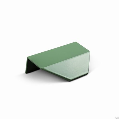 Modena 60 metallhandtag med grön kant