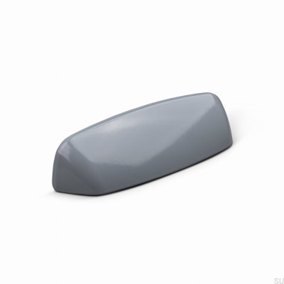 Pescara 96 Metall Silvergrått Shell Möbelhandtag