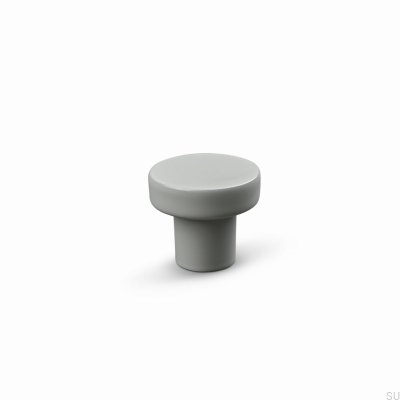 Agno 28 Metall Sidengrå Möbelknopp