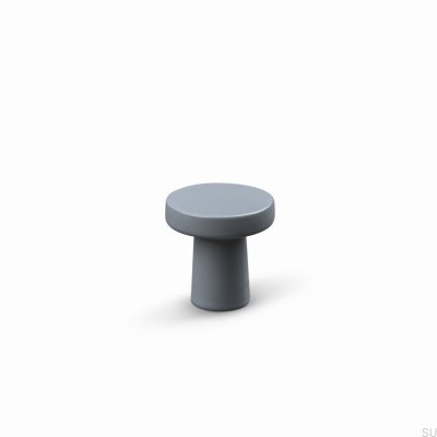 Garda 25 Metall Silvergrå Möbelknopp