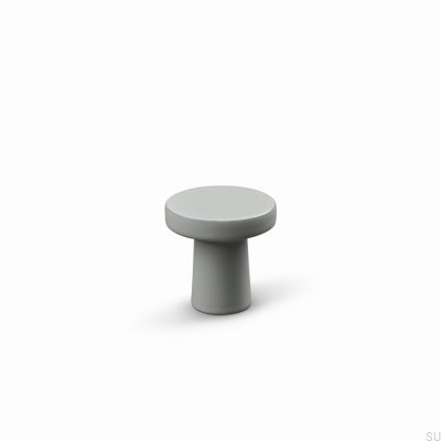 Garda 25 Metall Sidengrå Möbelknopp