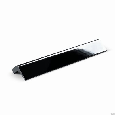 Lido 128 avlångt möbelhandtag, aluminium, silver, krom, polerat