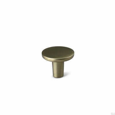 Cesano 30 Metall Möbelknopp Borstad Guld