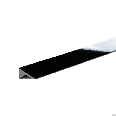 Caorle 640 avlångt möbelhandtag, aluminium, silver, krom, polerat