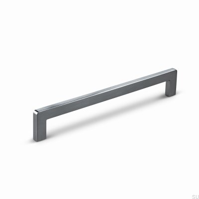 Benidorm 160 Aluminium Borstad Silver Avlångt Möbelhandtag