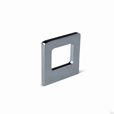 Benidorm 32 Möbelknopp Aluminium Silver Polerad Krom
