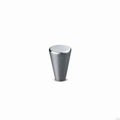 Padua 20 Metallmöbelknopp, Borstad Silver
