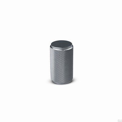 Rimini 20 Aluminium Silver Möbelknopp (Hög)