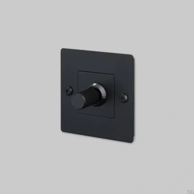 LED Linjär 1G 120W Stål Svart Europeisk Standarddimmer utan logotyp