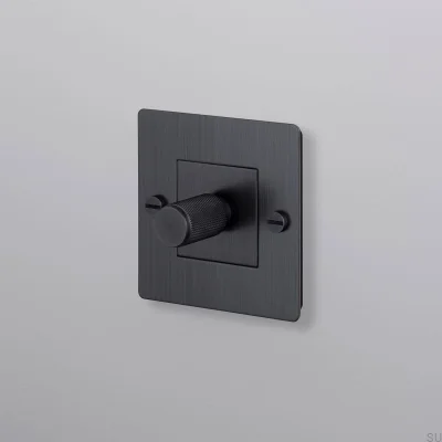 LED-kors 1G 250W dimmer utan logotyp, mässing, bränd brons, europeisk standard