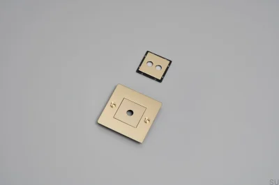 Ram med fyllning utan logotyp Plåt 1G Mässing Europeisk standard